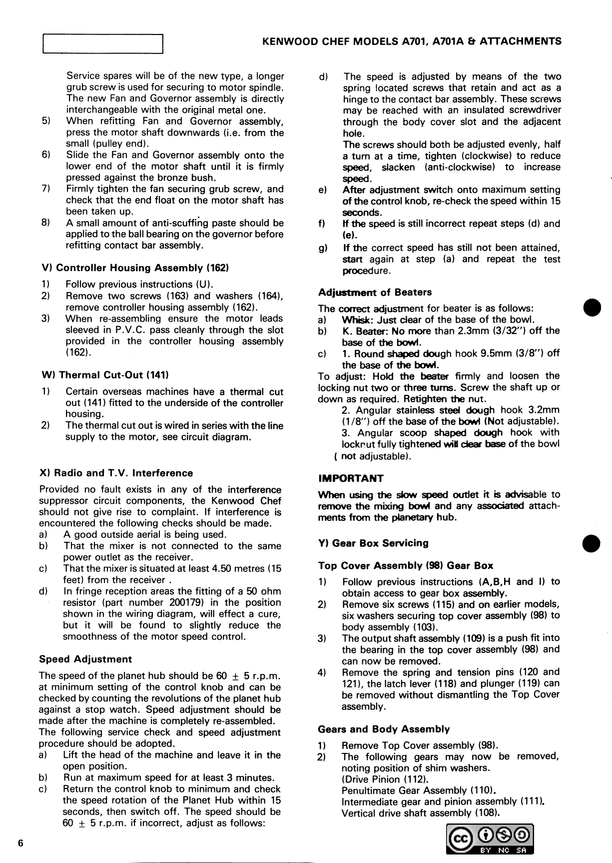 How to repair a Kenwood Chef motor
